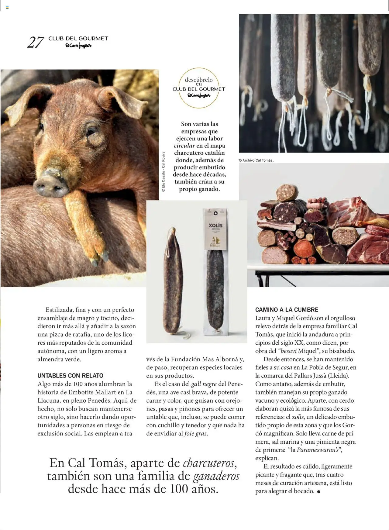 El Corte Inglés ofertas │ válido desde el 27.06.2025 | Página: 27 | Productos: Cerdo