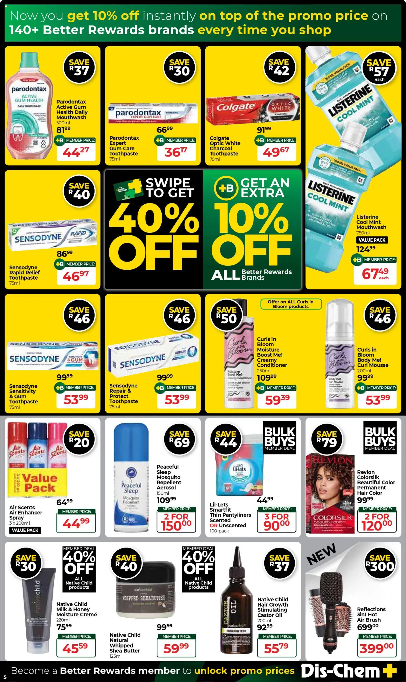 New Dis-Chem catalogue – valid from 24.11.2025 | Page: 5 | Products: Butter, Oil, Brush, Conditioner