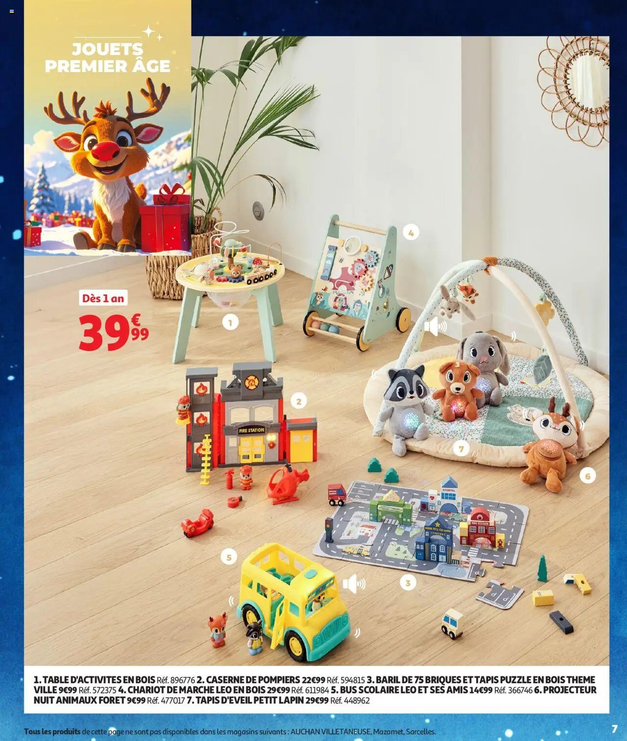 {H1} | Page: 7 | Produits: Tapis puzzle, Lapin, Jouets, Table