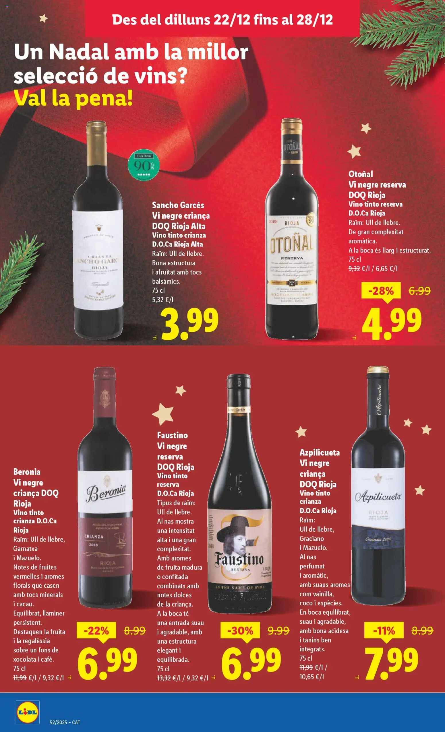 Lidl folleto │ válido desde el 22.12.2025 | Página: 26 | Productos: Vino, Τυρόπιτα, Té