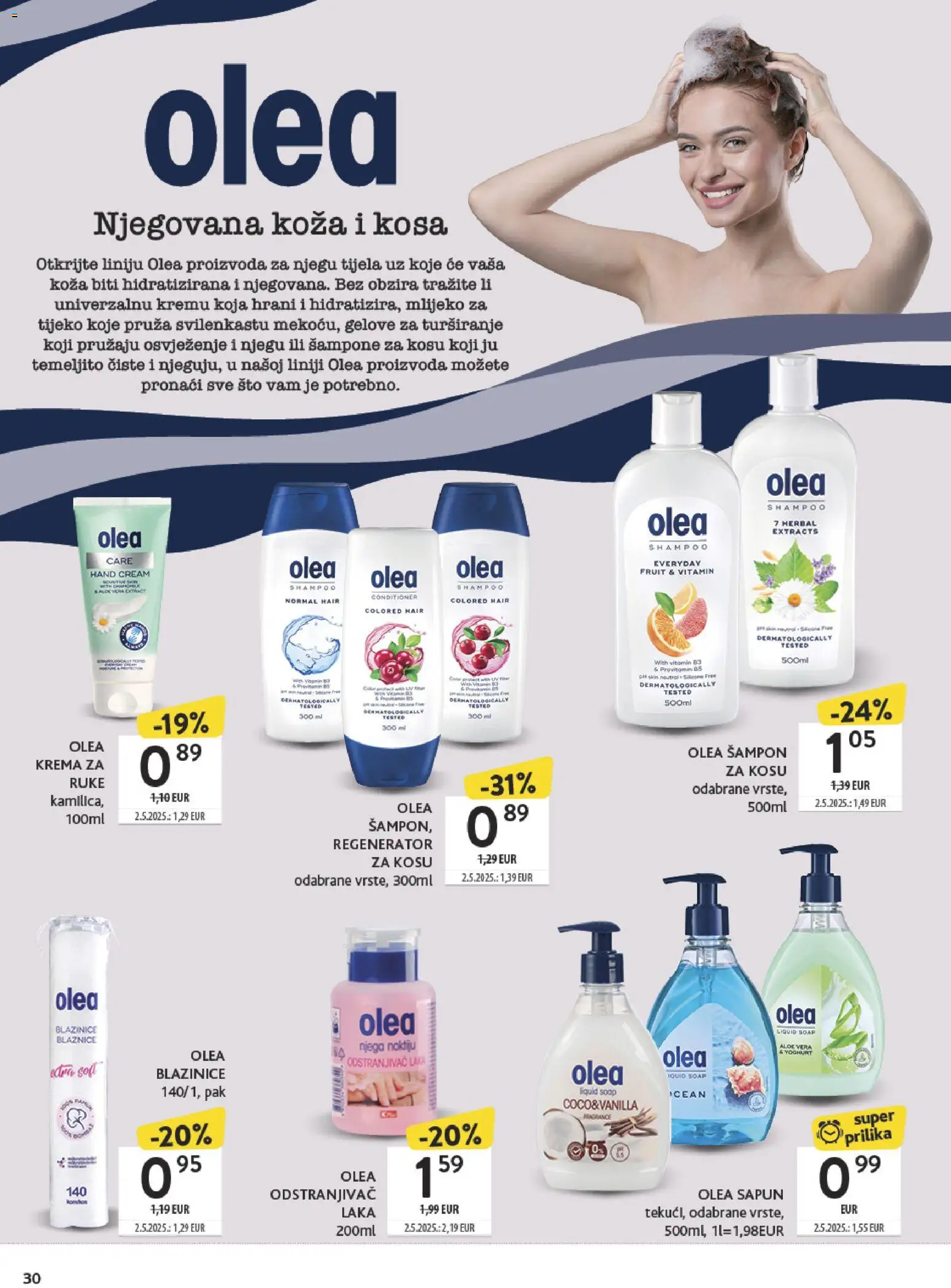 Konzum HR akciós ujság - amely érvényes a következő dátumtól: 19.01.2026 | Oldal: 30 | Termékek: Sampon