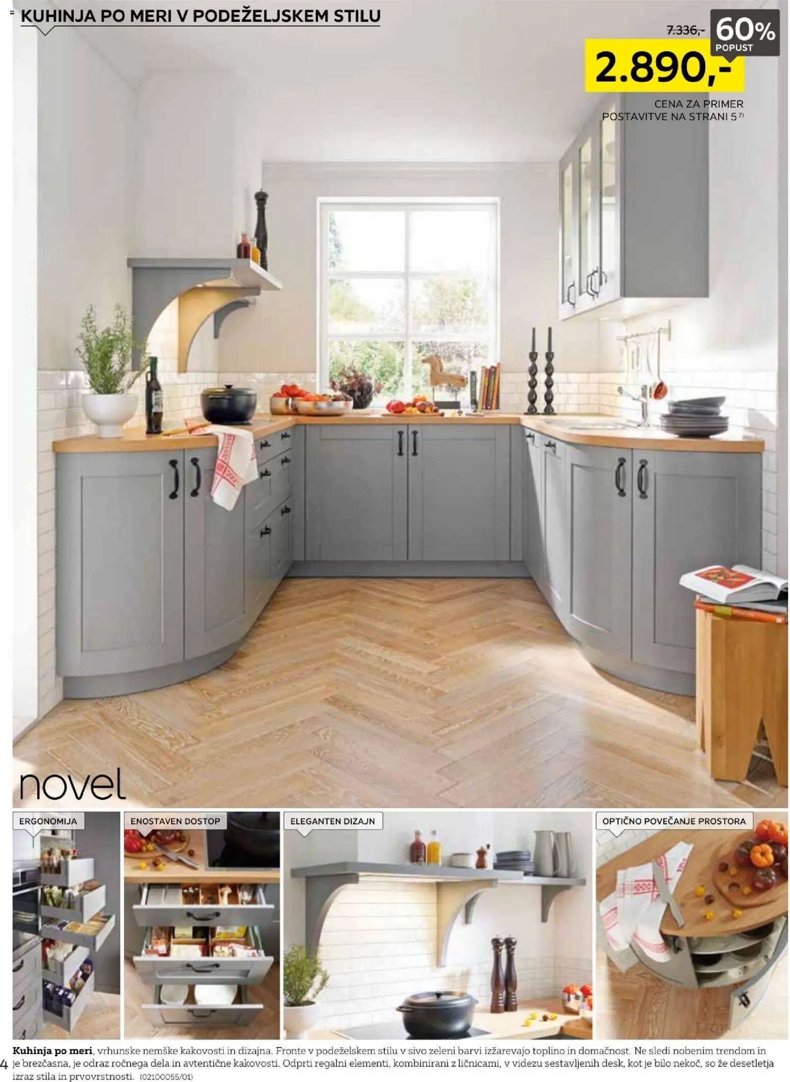 Novi XXXL Lesnina katalog ponudbe – veljaven od 19.01.2026 | Stran: 4 | Izdelki: Kuhinja