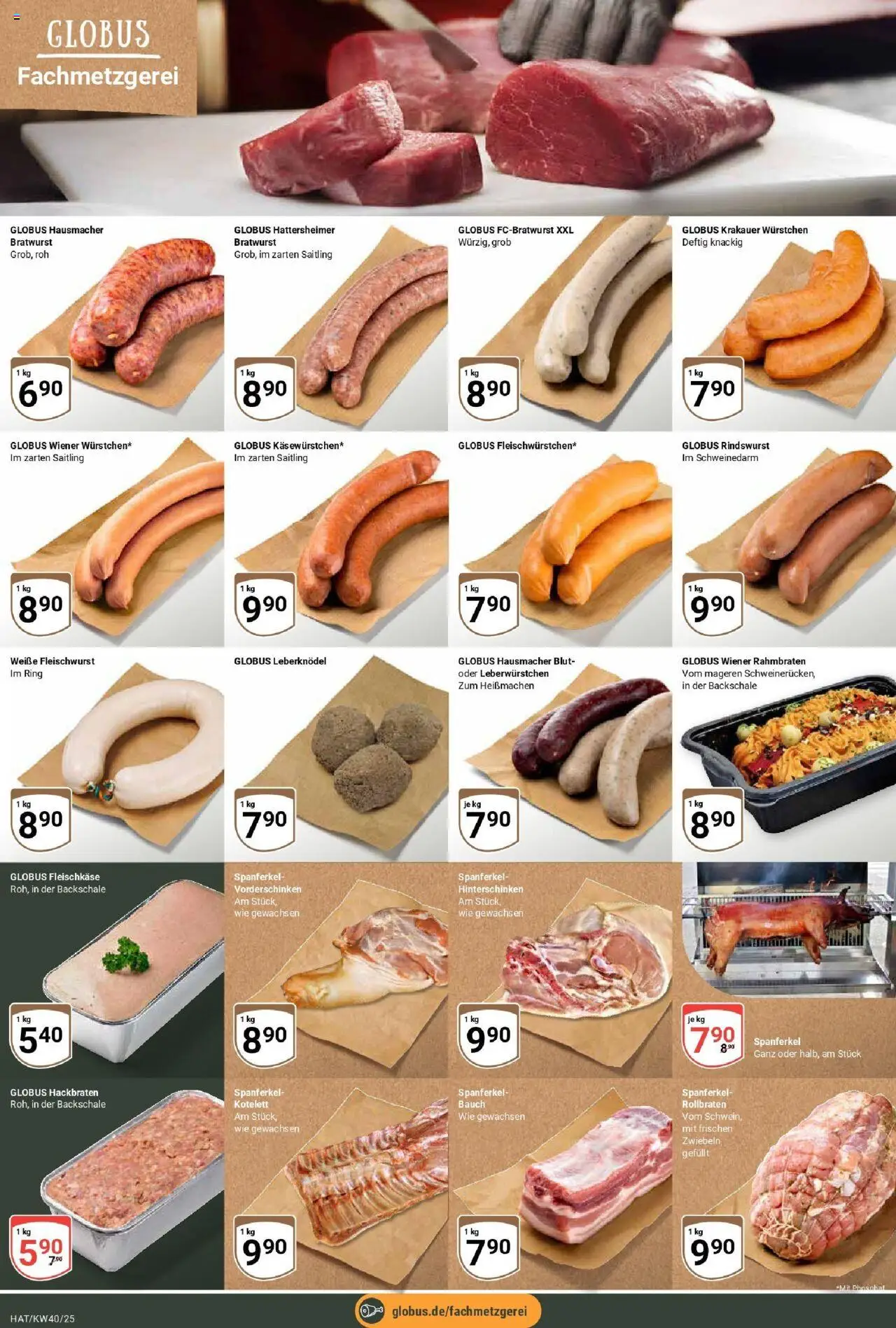 Globus prospekt Hattersheim	 – gültig ab 28.09.2025 | Seite: 11 | Produkte: Bratwurst, Zwiebeln