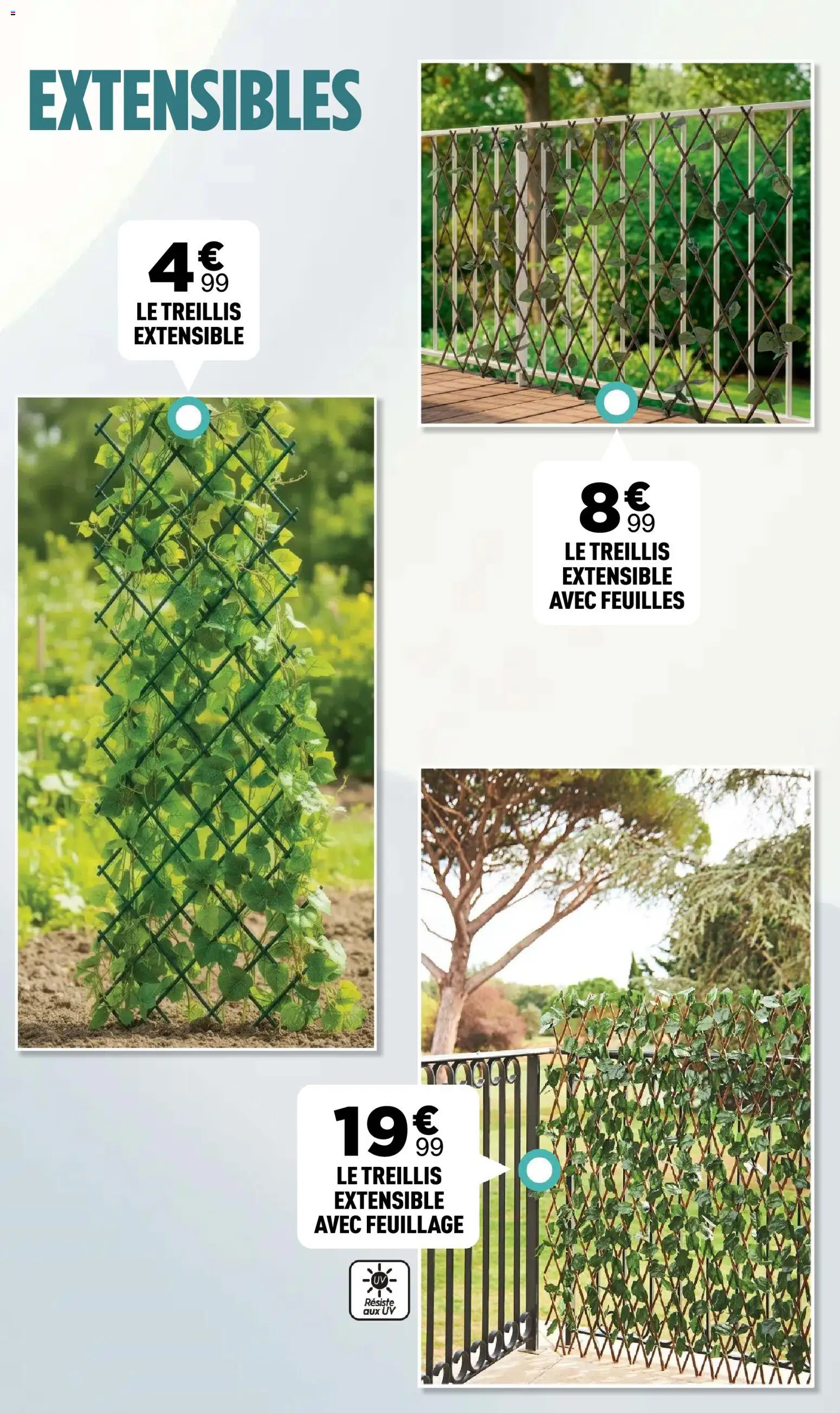 {H1} | Page: 23 | Produits: Treillis extensible