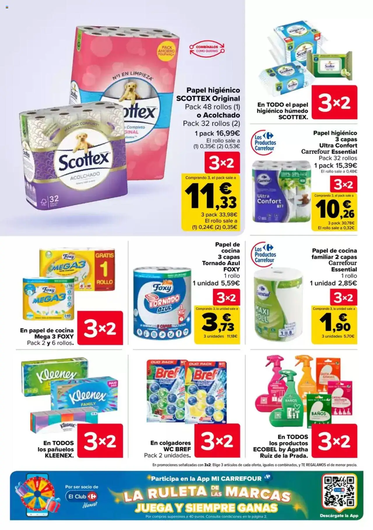 Carrefour folleto │ válido desde el 27.05.2025 | Página: 58 | Productos: Papel higienico, Té, Juega, Cocina