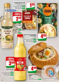Pogląd oferty "Chlebek do żurku Dakri, 260 g" - ważna od 01.04.2026 | Strona: 26 | Produkty: Kiełbasa, Zurek, Zupa