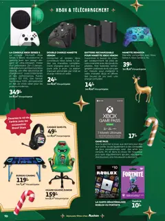 Auchan - Un Noël d'histoires et d'émotions - Voorbeeld van een folder van Auchan, geldig van 05.11.2025 | Pagina: 70 | Producten: Xbox, Usb, La, Bureau