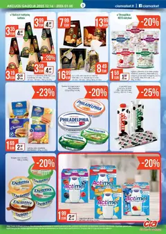 ČIA MARKET leidinys galioja nuo 16.12.2025 | Puslapis: 5 | Prekių: Sūris, Lydytas sūris
