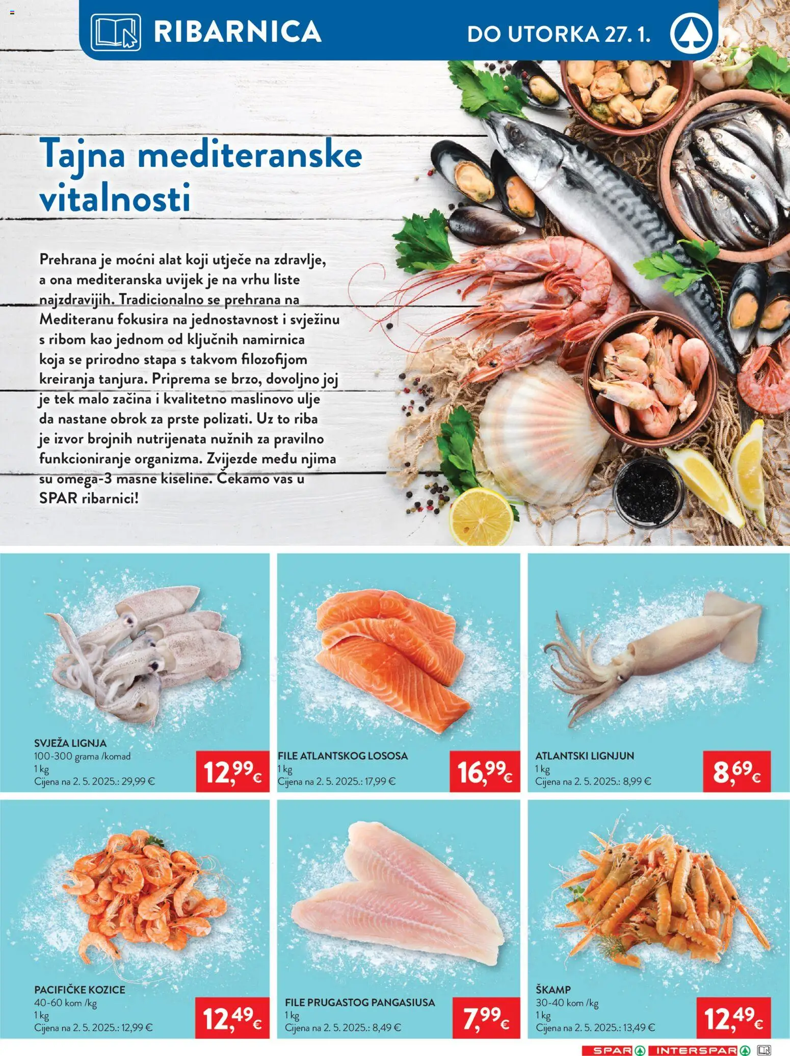 Spar katalog | vrijedi od 21.01.2026 | Stranica: 14 | Proizvodi: Ulje, Riba, Alat, Kozice