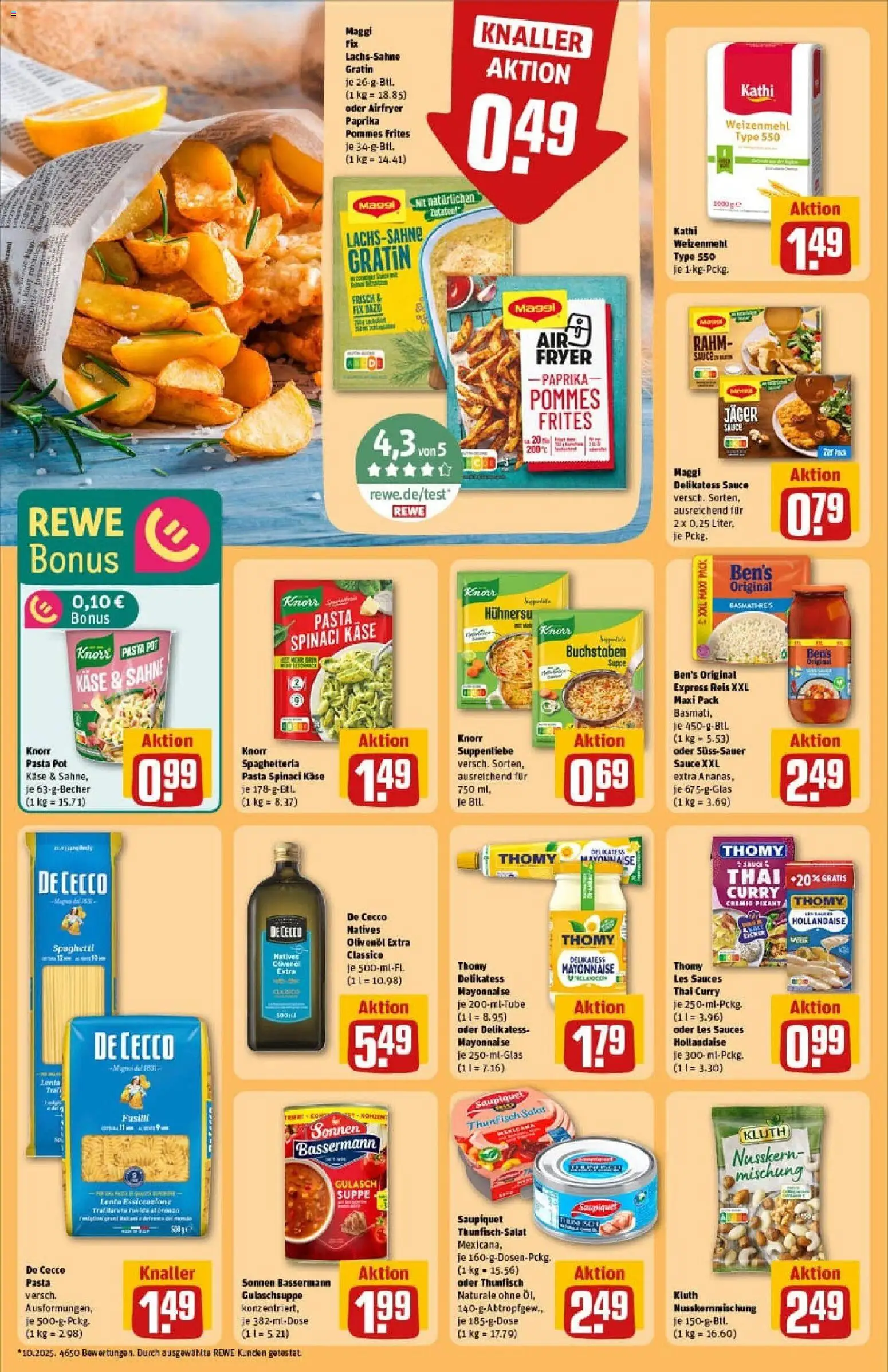 Rewe prospekt Wernigerode	 – gültig ab 26.10.2025 | Seite: 26 | Produkte: Maggi, Käse, Pasta, Sahne