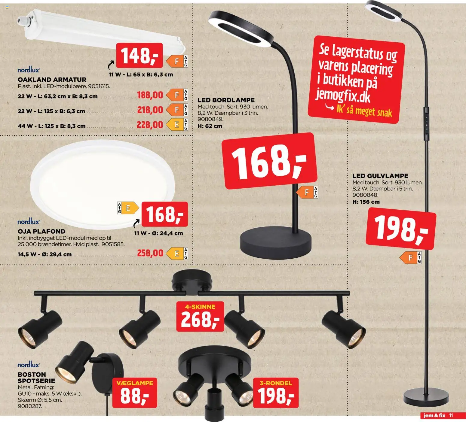 Jem & fix tilbudsavis – gyldig fra 25.01.2026 | Side: 11 | Produkter: Skærm
