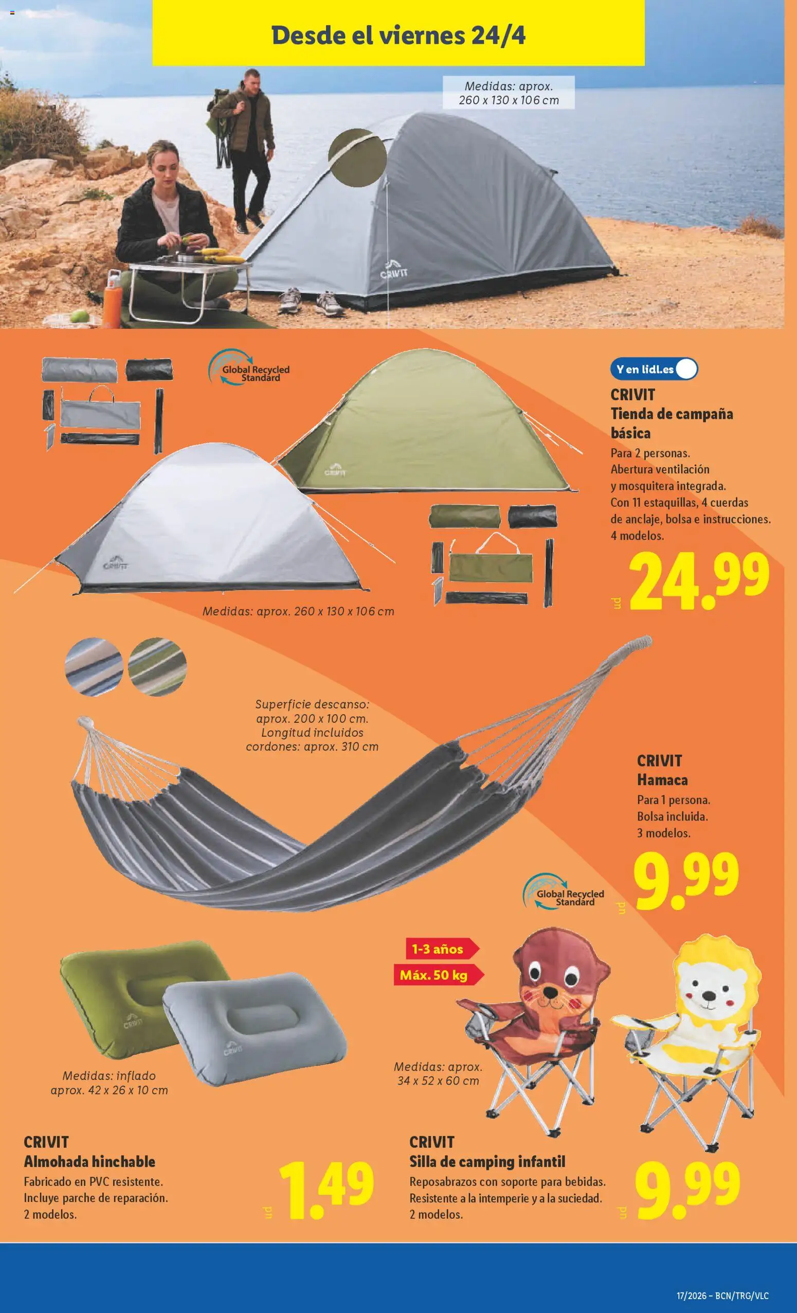 Lidl folleto de bazar │ válido desde el 20.04.2026 | Página: 25 | Productos: console Nintendo Switch, Bolsa, Almohada, Silla