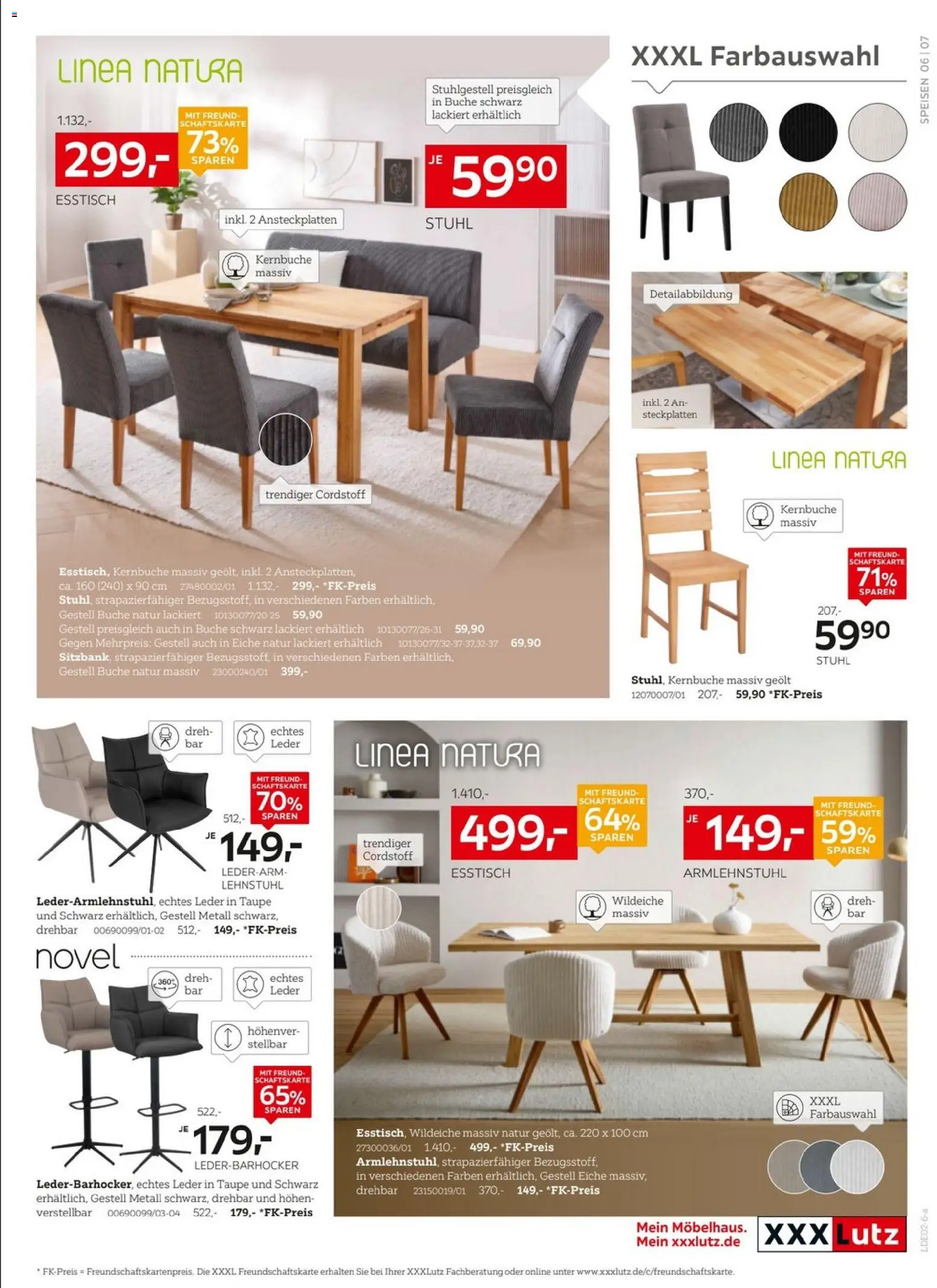 XXXL Lutz Prospekt 	 – gültig ab 25.01.2026 | Seite: 11 | Produkte: Esstisch, Stuhl
