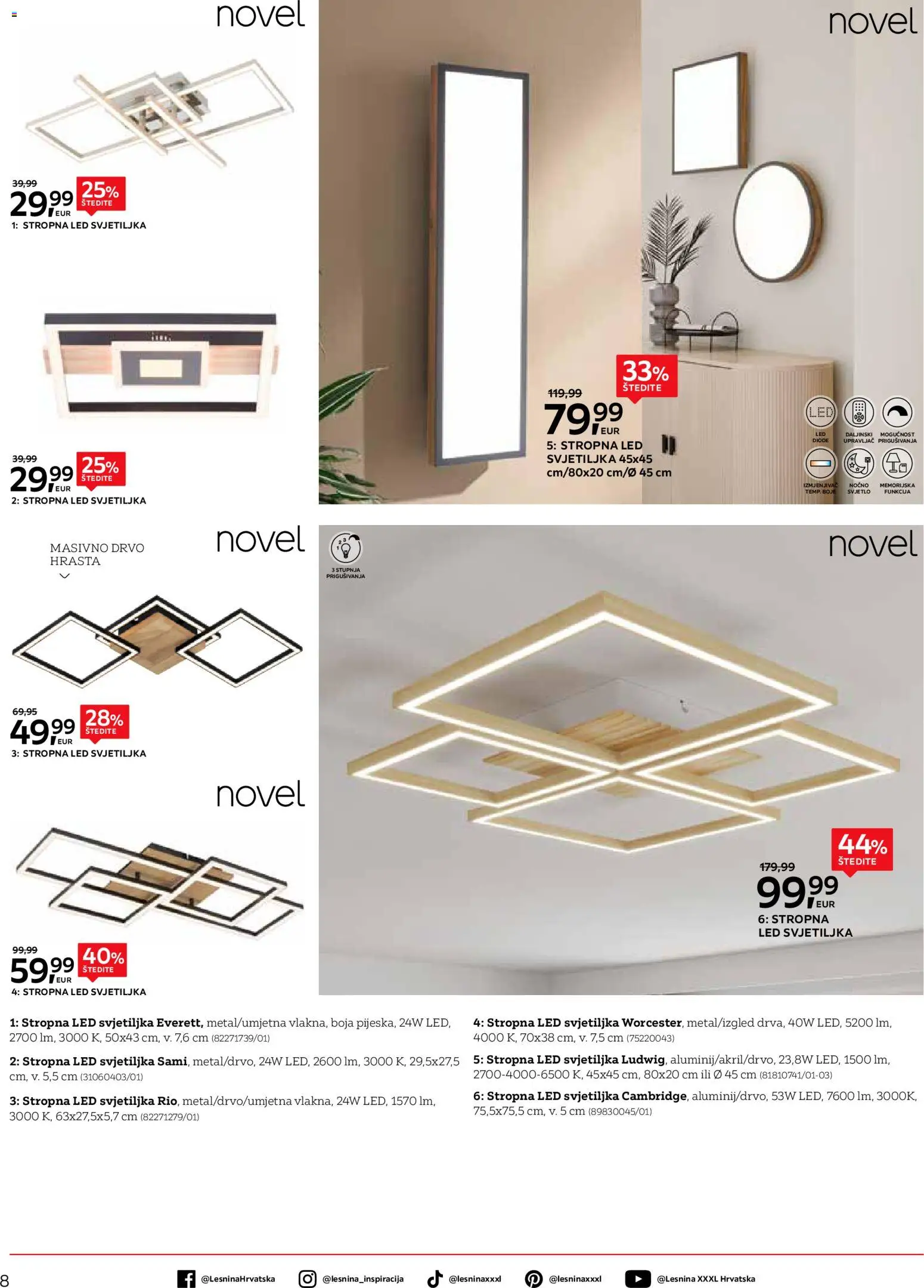 Lesnina katalog | vrijedi od 02.02.2026 | Stranica: 8 | Proizvodi: Svjetiljka