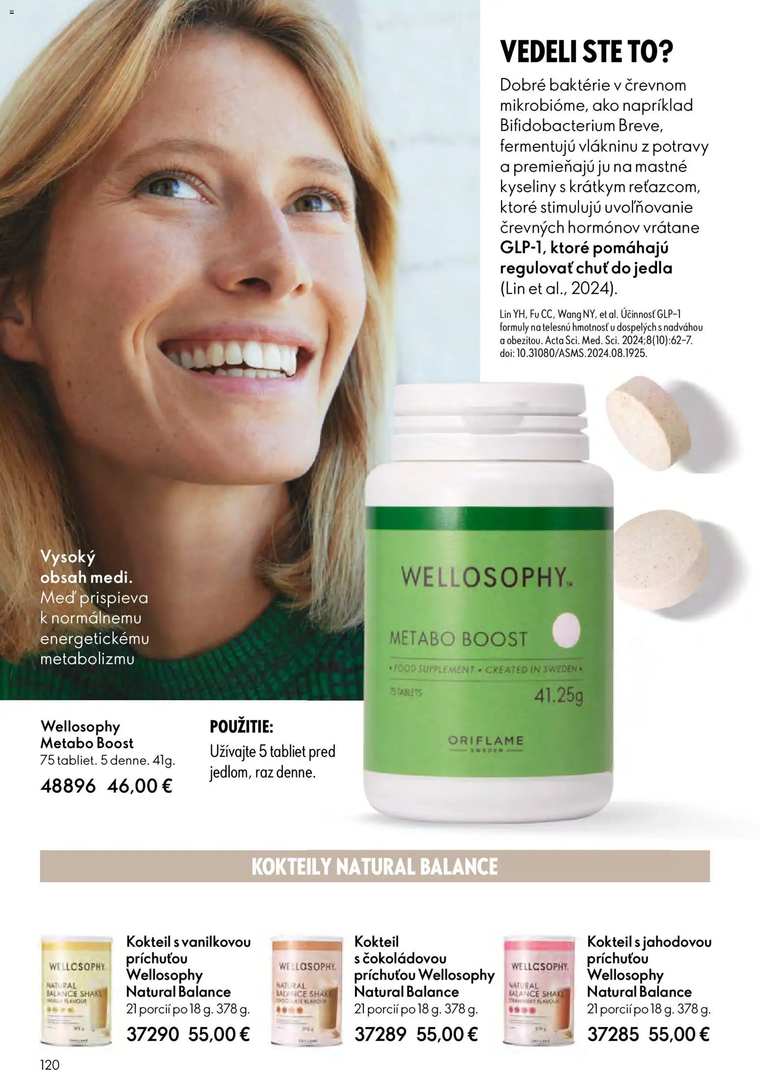 Nové Oriflame akcie – leták je platný od 21.01.2026 | Strana: 120 | Produkty: Metabo, Med