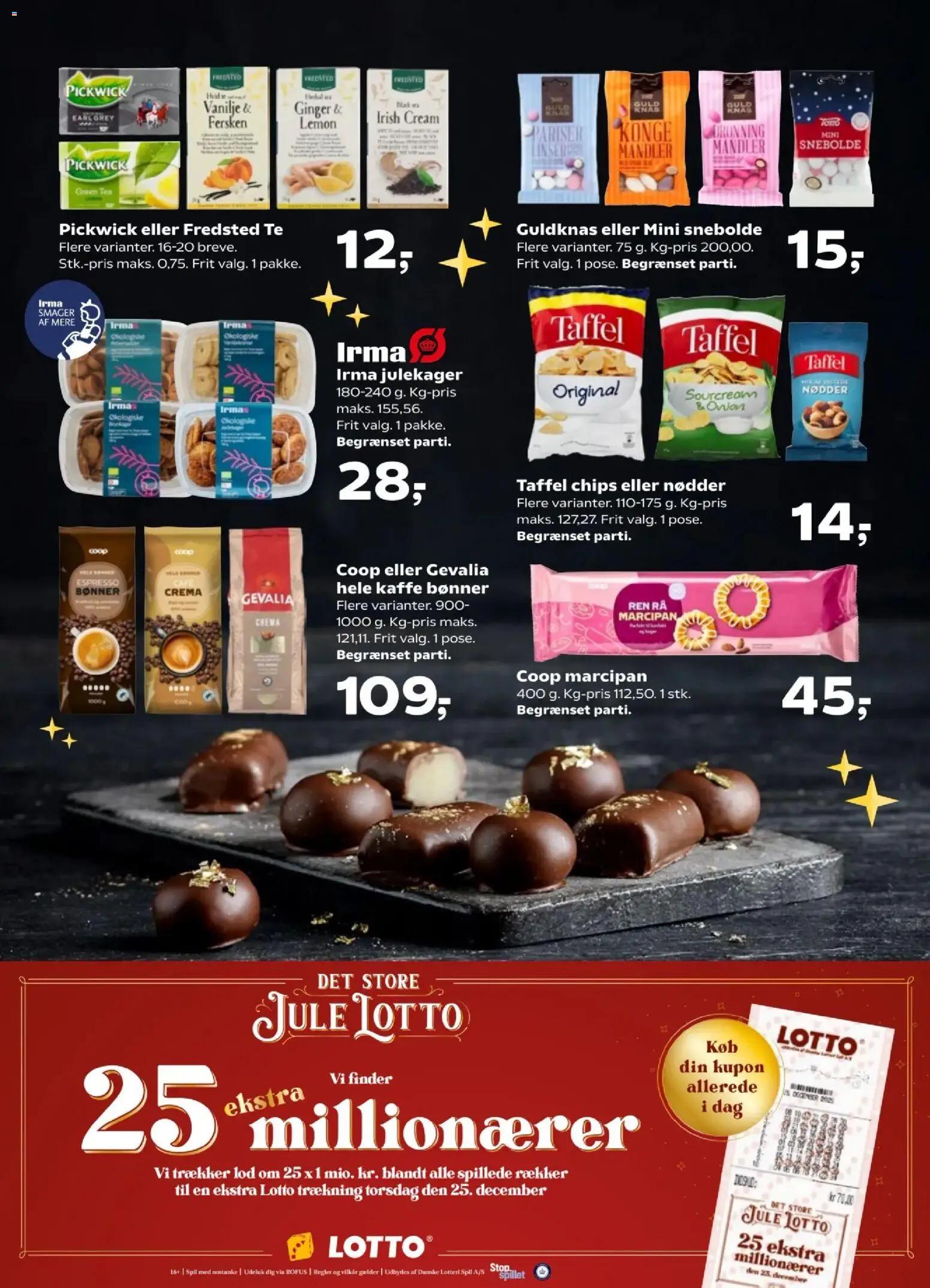 Super Brugsen tilbudsavis – gyldig fra 21.11.2025 | Side: 23 | Produkter: Kaffe, Mandler, Bønner, Vanilje