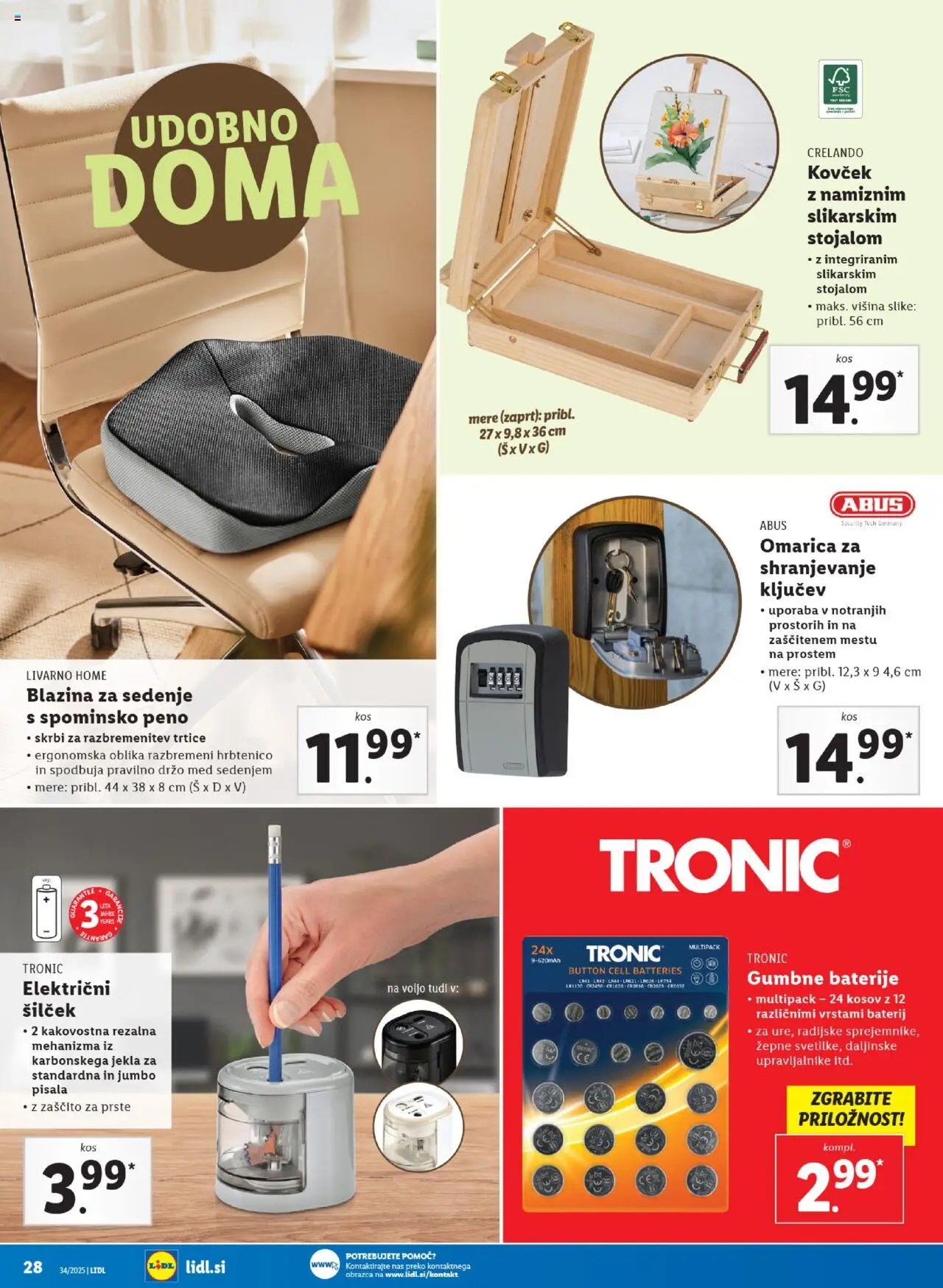 Lidl katalog │ velja od 21.08.2025 | Stran: 52 | Izdelki: Silcek, Pisala, Omarica, Kovcek