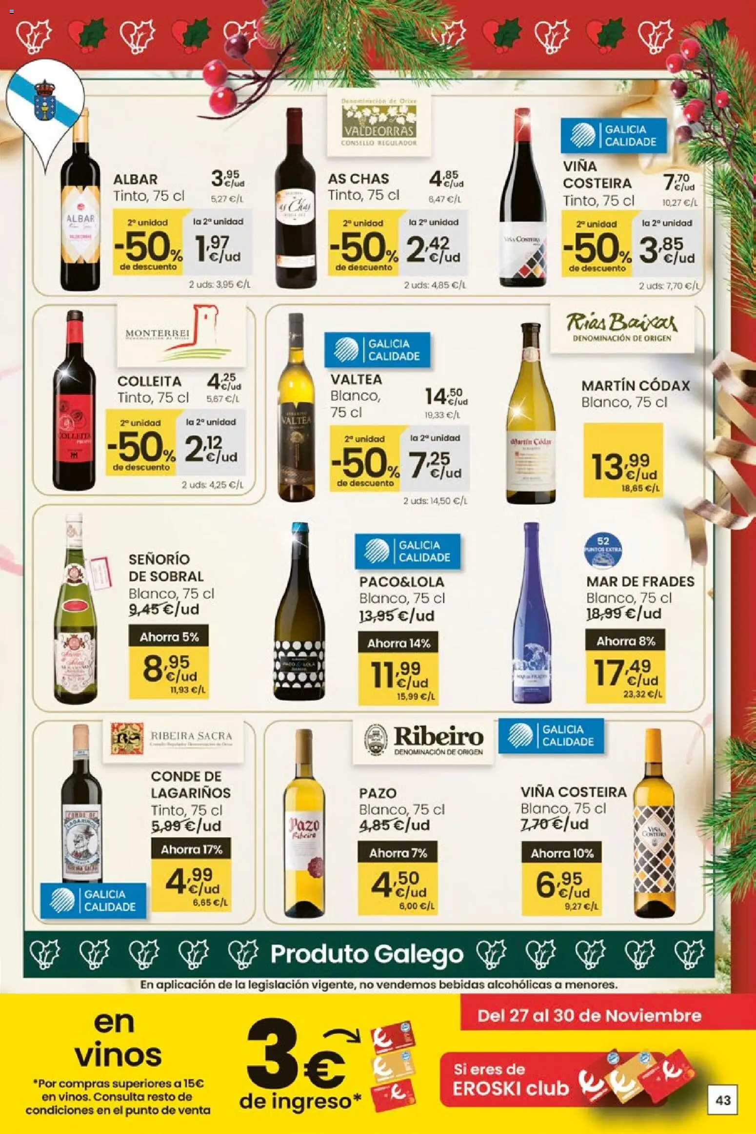 Eroski - Center │ válido desde el 27.11.2025 | Página: 43