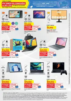 Pré-visualização Auchan - Black Friday válido de 01.11.2025 | Página: 7 | Produtos: Mochila, Monitor, Tablet