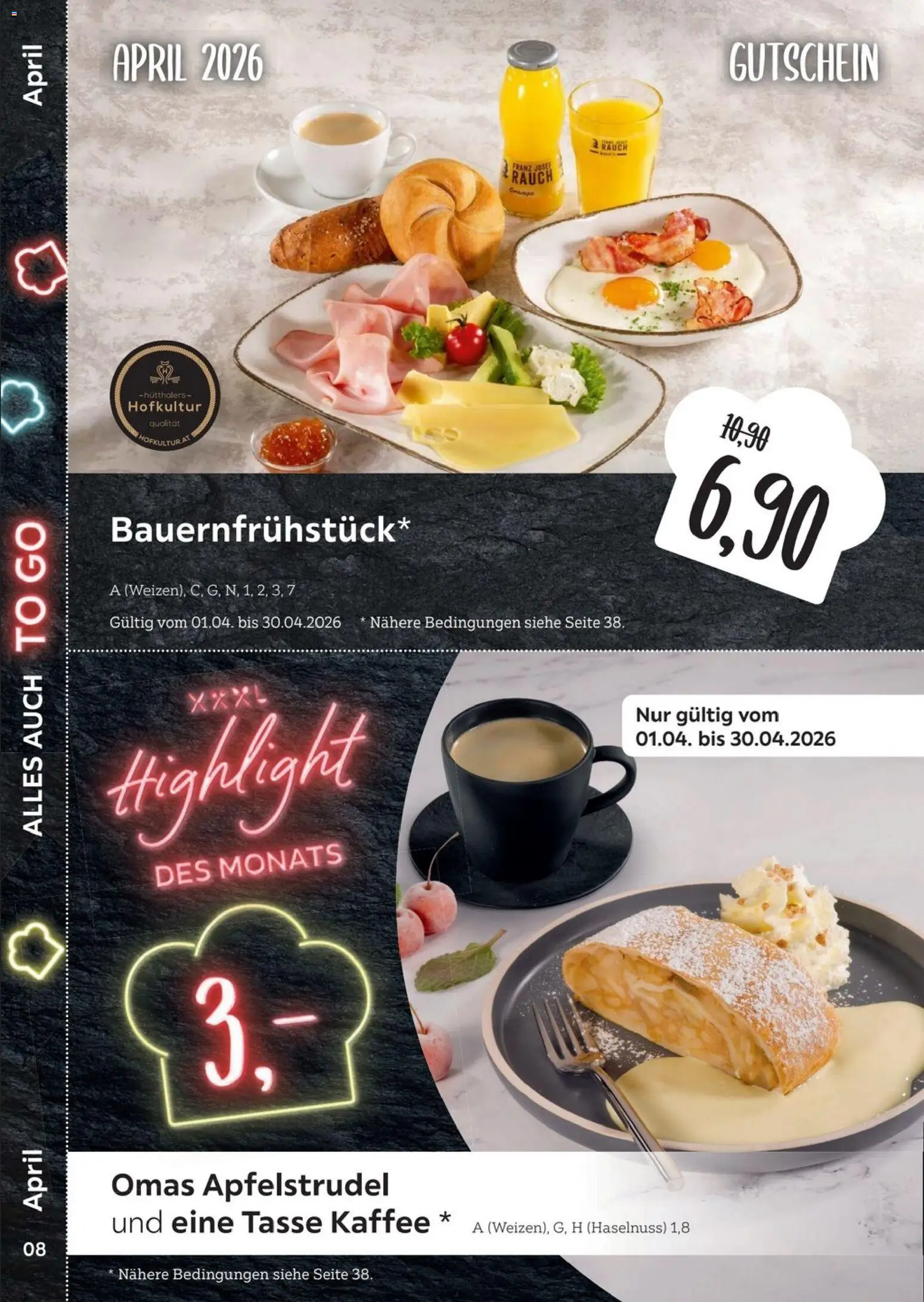 XXXL Lutz Restaurantgutscheine – gültig ab 01.02.2026 | Seite: 8 | Produkte: Kaffee