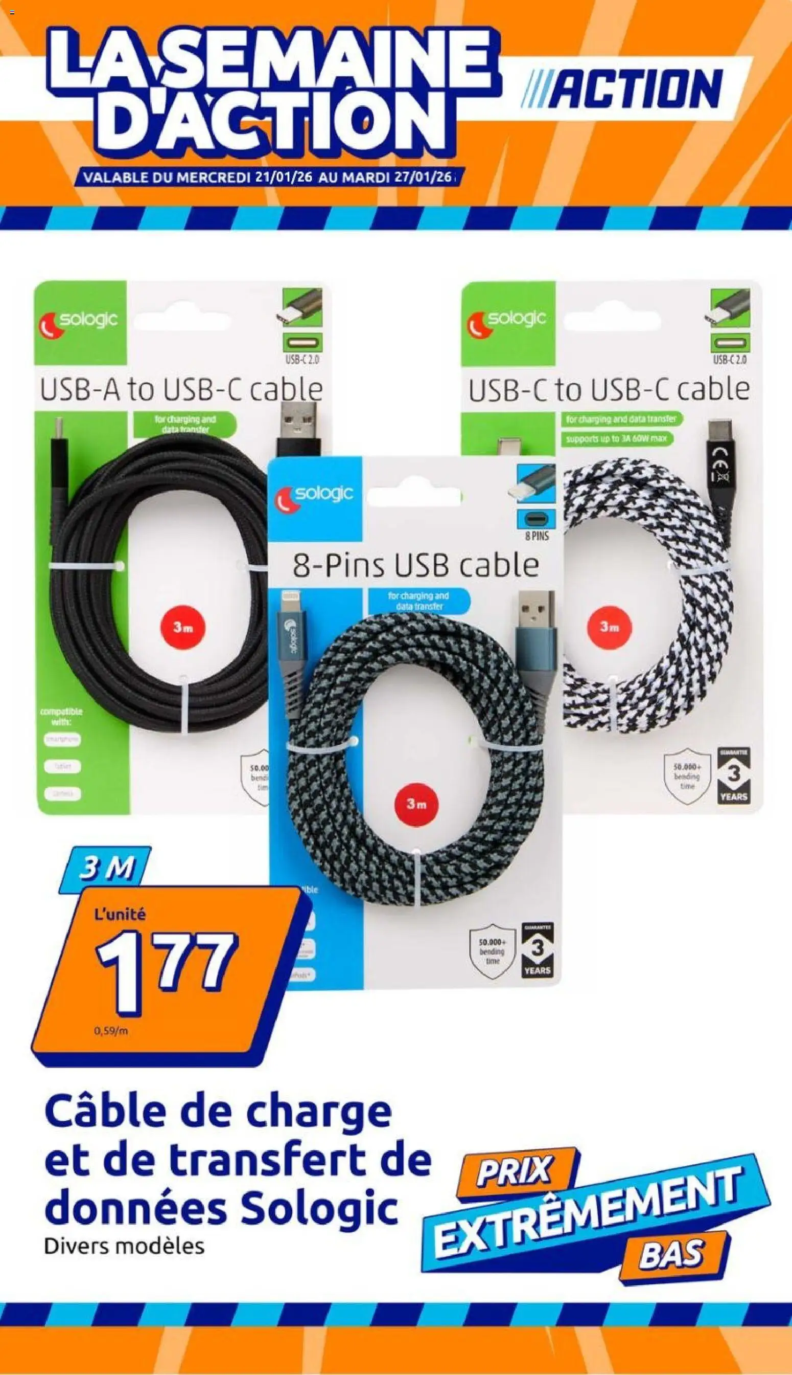 {H1} | Page: 1 | Produits: Câble, USB