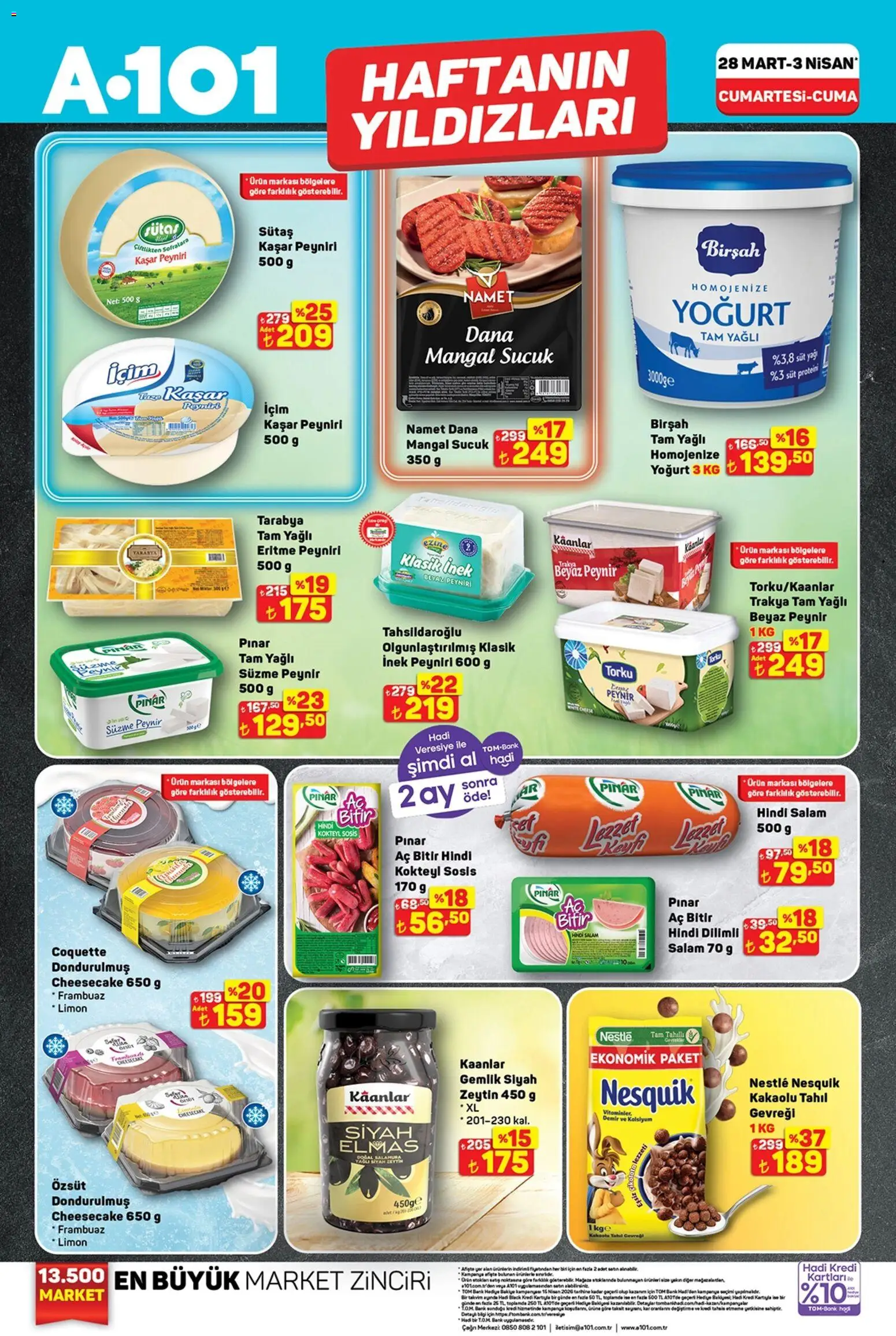 A101 Katalog - 28.03.2026 tarihinden itibaren geçerlidir | Sayfa: 2