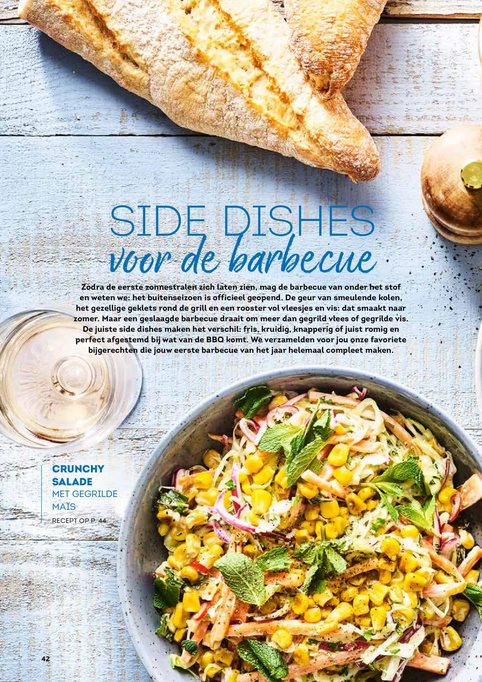 {H1} | Pagina: 42 | Producten: Sós kalács, Salade, Maïs, Geur