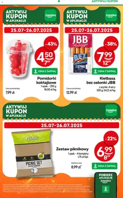 Żabka Gazetka od 16.07.2025 | Strona: 21 | Produkty: Miód, Piwo