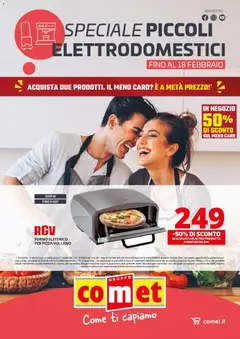 Anteprima del volantino Comet Piccoli Elettrodomestici catalogo valido a partire dal 06.02.2026