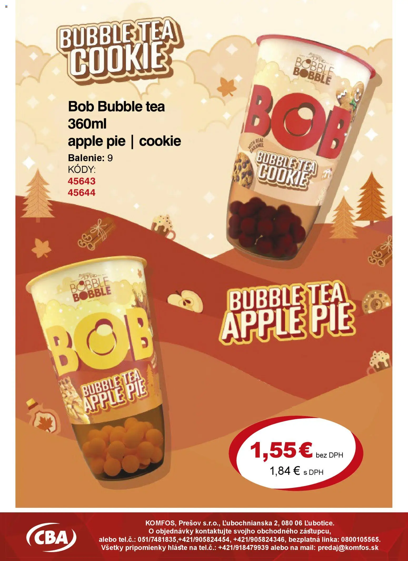 Nové CBA Komfos akcie – leták je platný od 23.01.2026 | Strana: 10 | Produkty: Apple