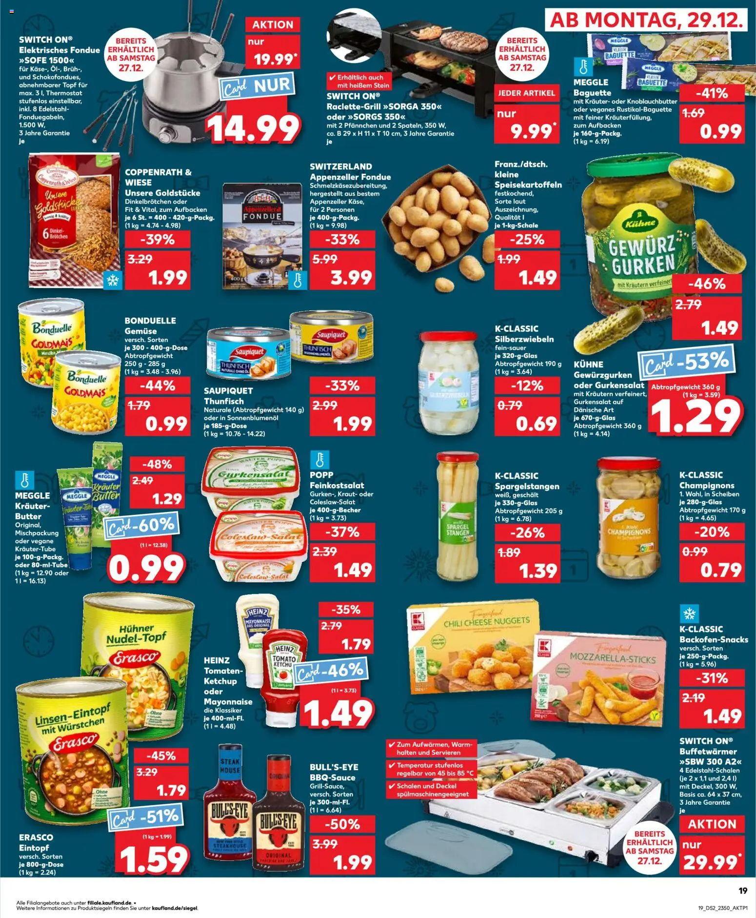 Kaufland prospekt Völklingen	 – gültig ab 27.12.2025 | Seite: 19 | Produkte: Tomaten, Champignons, Ketchup, Gurken