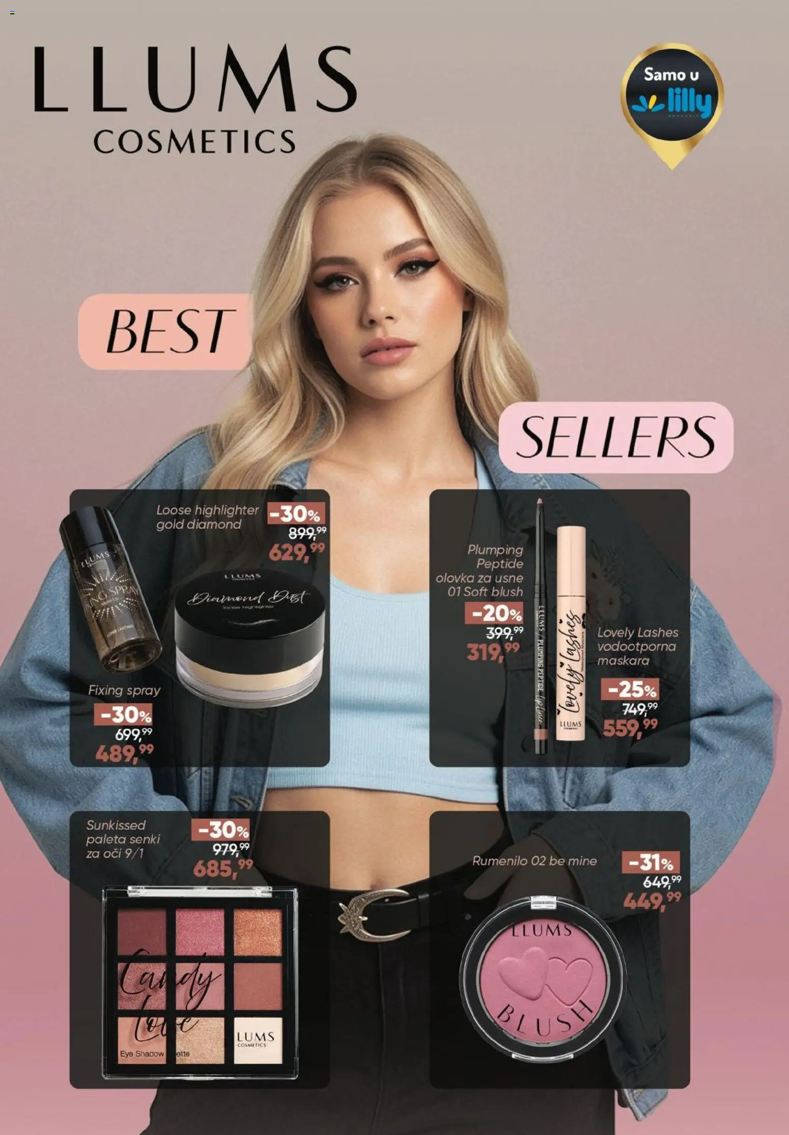 Lilly drogerie katalog - važi od 01.05.2026 | Strana: 5 | Proizvode: Rumenilo, Maskara, Candy
