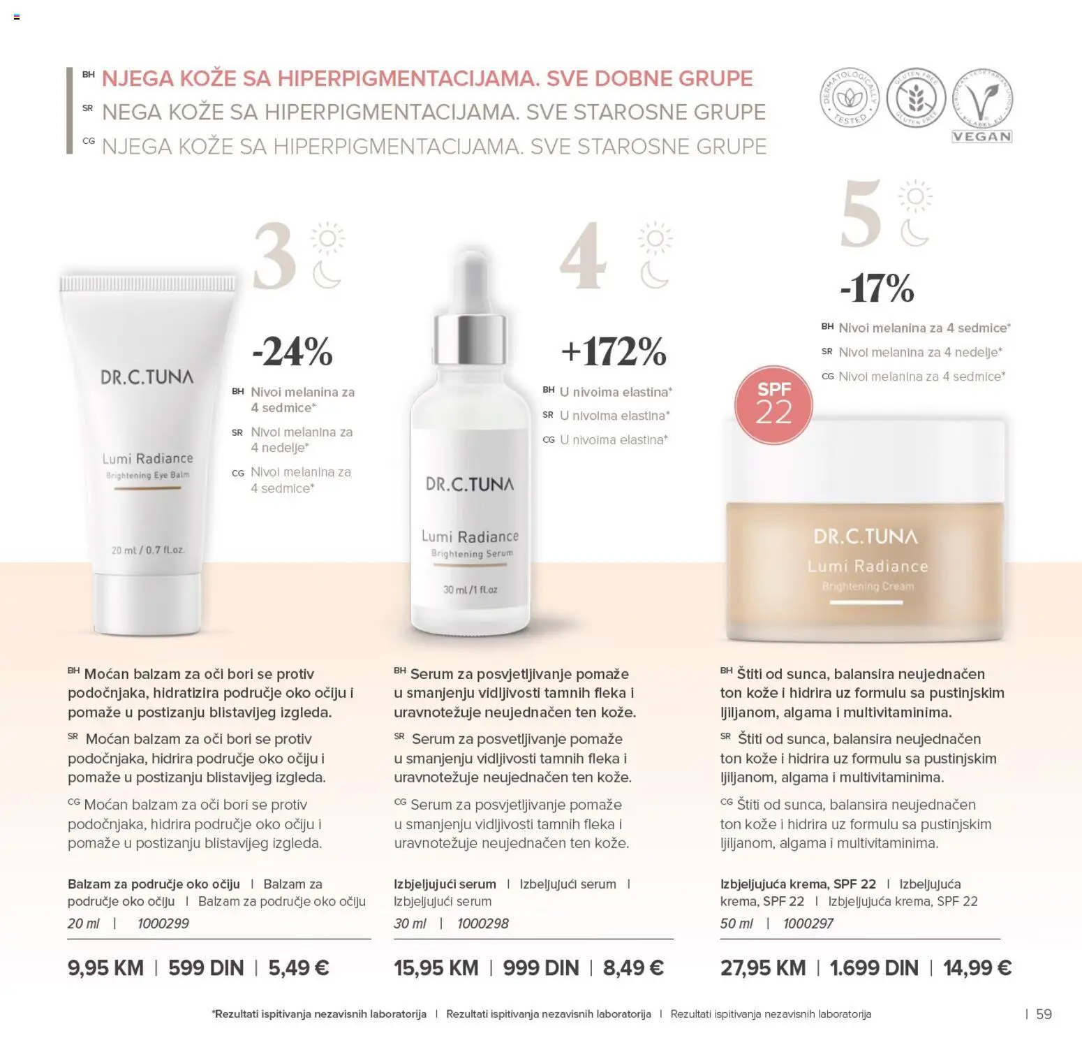 Farmasi katalog - važi od 01.01.2026 | Strana: 59