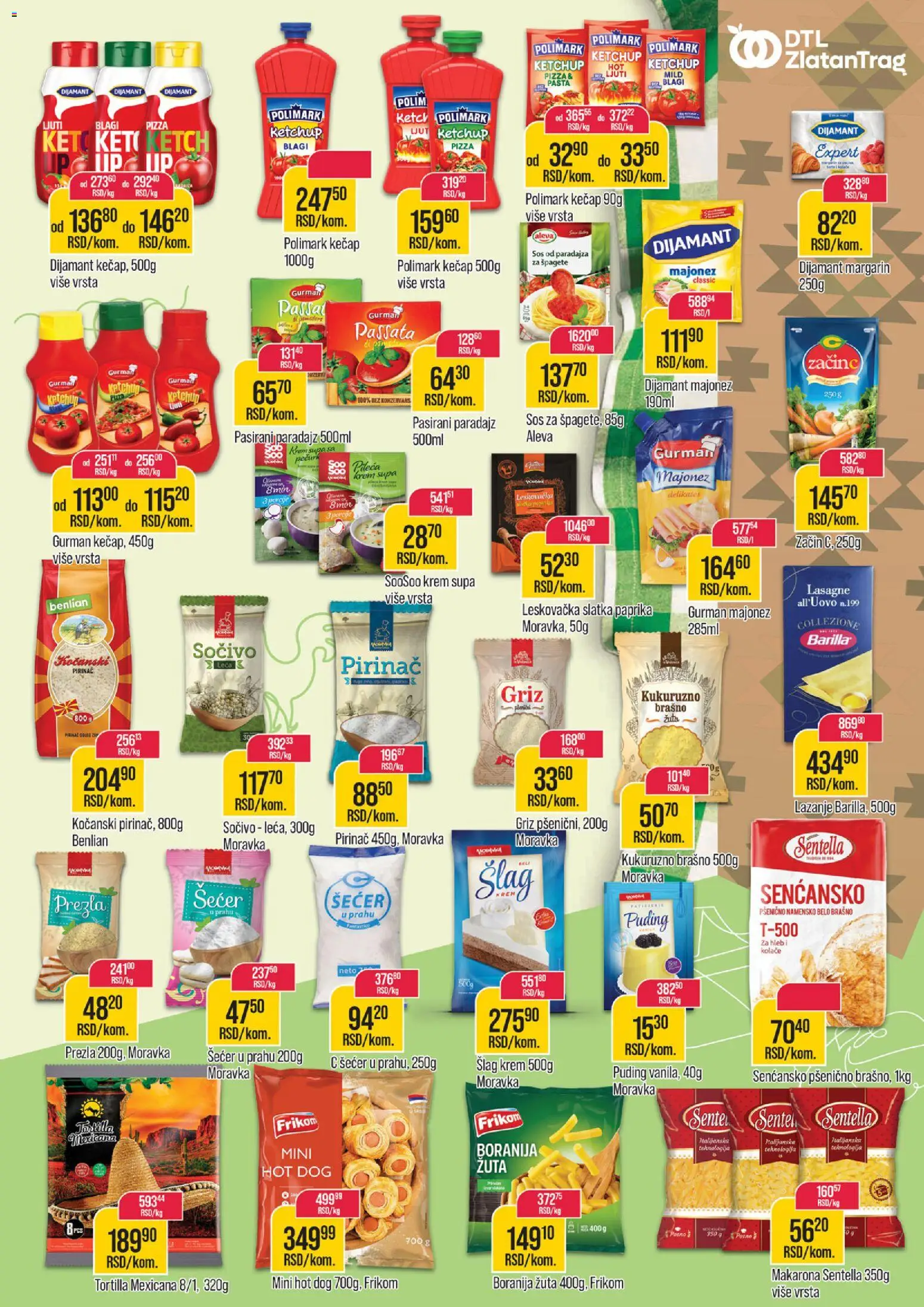 Zlatan Trag katalog - važi od 11.02.2026 | Strana: 7 | Proizvode: Šećer, Margarin, Šećer u prahu, Paradajz