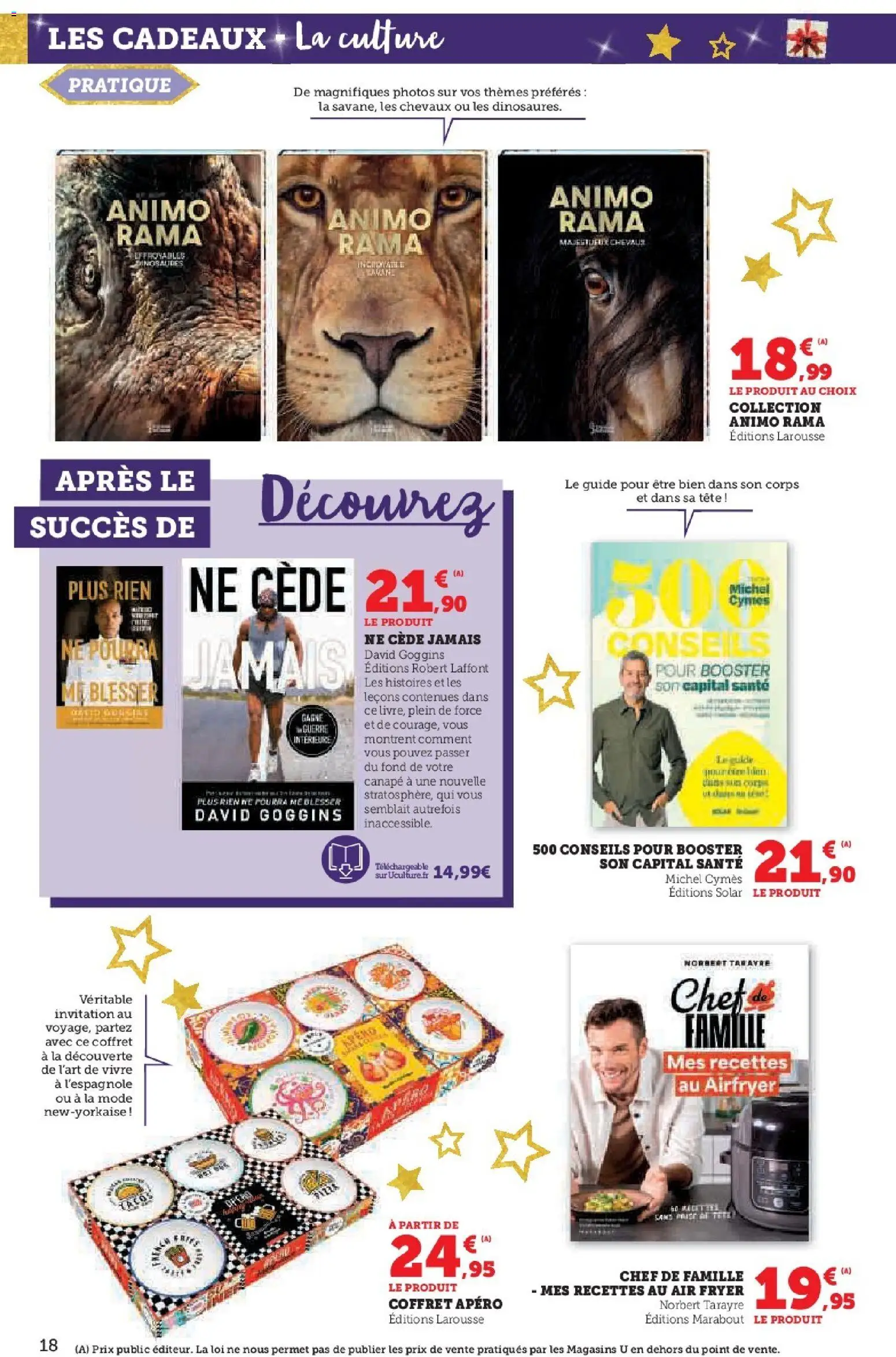 {H1} | Page: 18 | Produits: Air fryer, Canapé