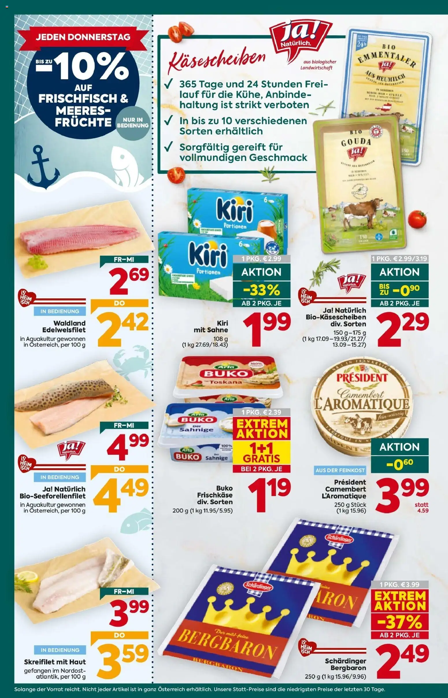 Billa Plus - BILLA PLUS: Flugblatt Niederösterreich gültig ab 28.01.2026 | Seite: 12 | Produkte: Sahne