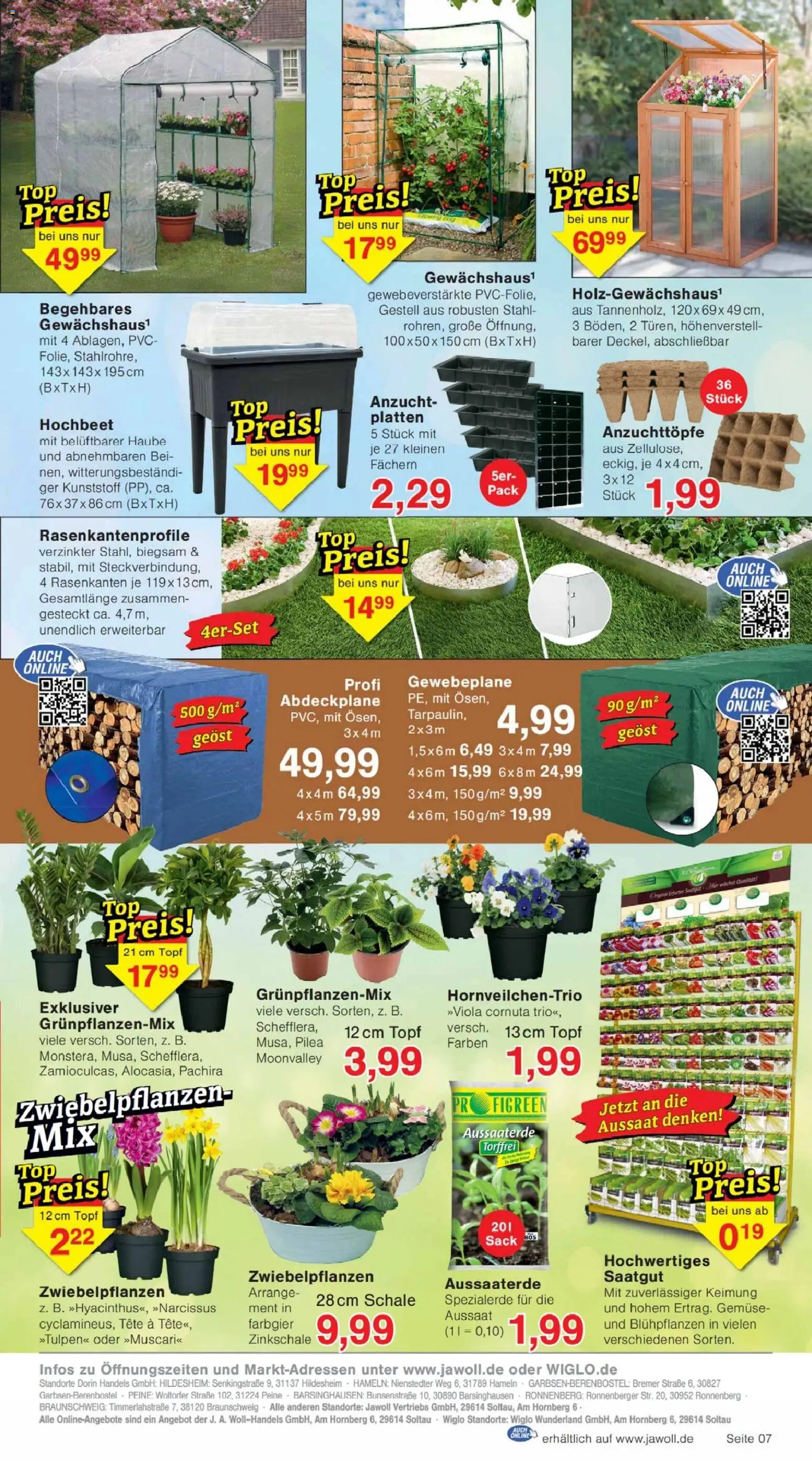 Jawoll Prospekt – gültig ab 26.01.2026 | Seite: 7 | Produkte: Top, Hochbeet, Gemüse