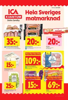 ICA Kvantum - Södra Sandby - Förhandsvisning av reklamblad från butik ICA Kvantum aktuell från 02.02.2026