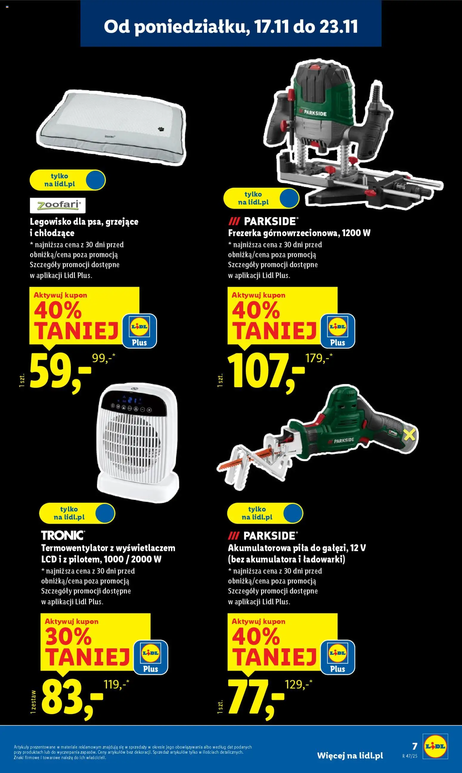 Lidl Black Friday od 17.11.2025 | Strona: 7