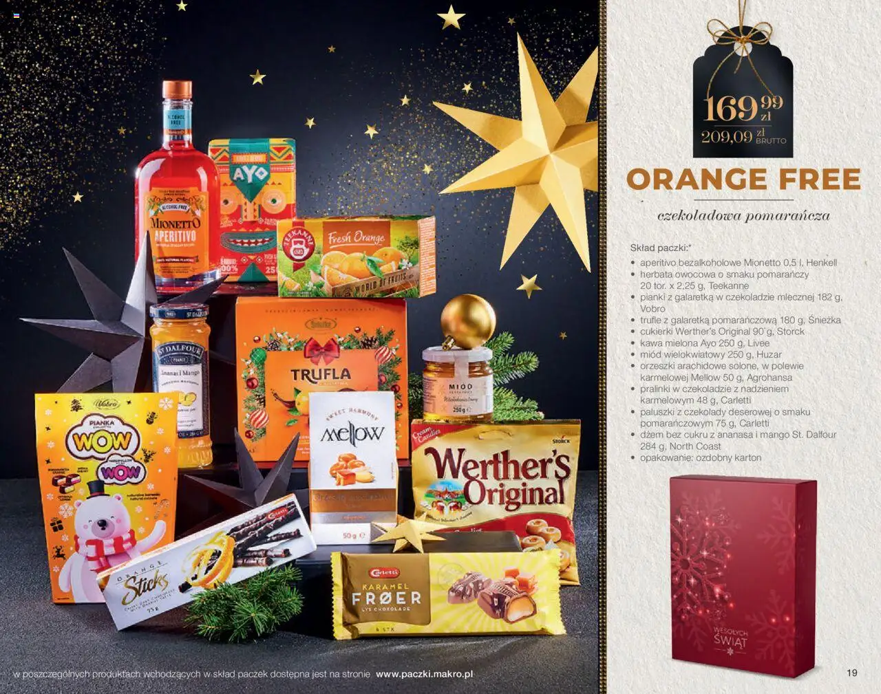 Makro Gazetka - Świat prezentów od 06.10.2025 | Strona: 19 | Produkty: Mango, Pączki, Dżem, Paluszki