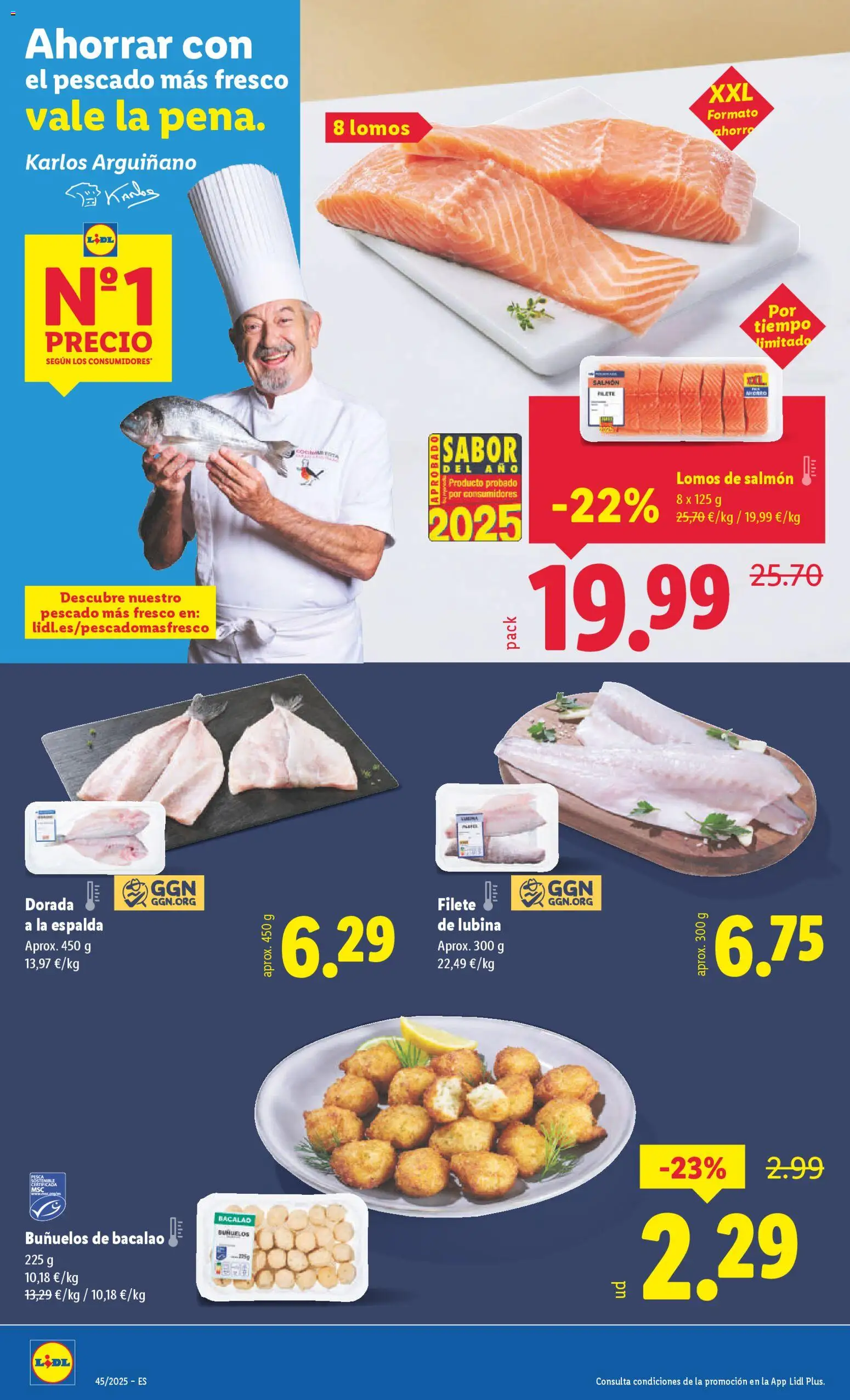 Lidl folleto │ válido desde el 03.11.2025 | Página: 12 | Productos: Pescado, Filete