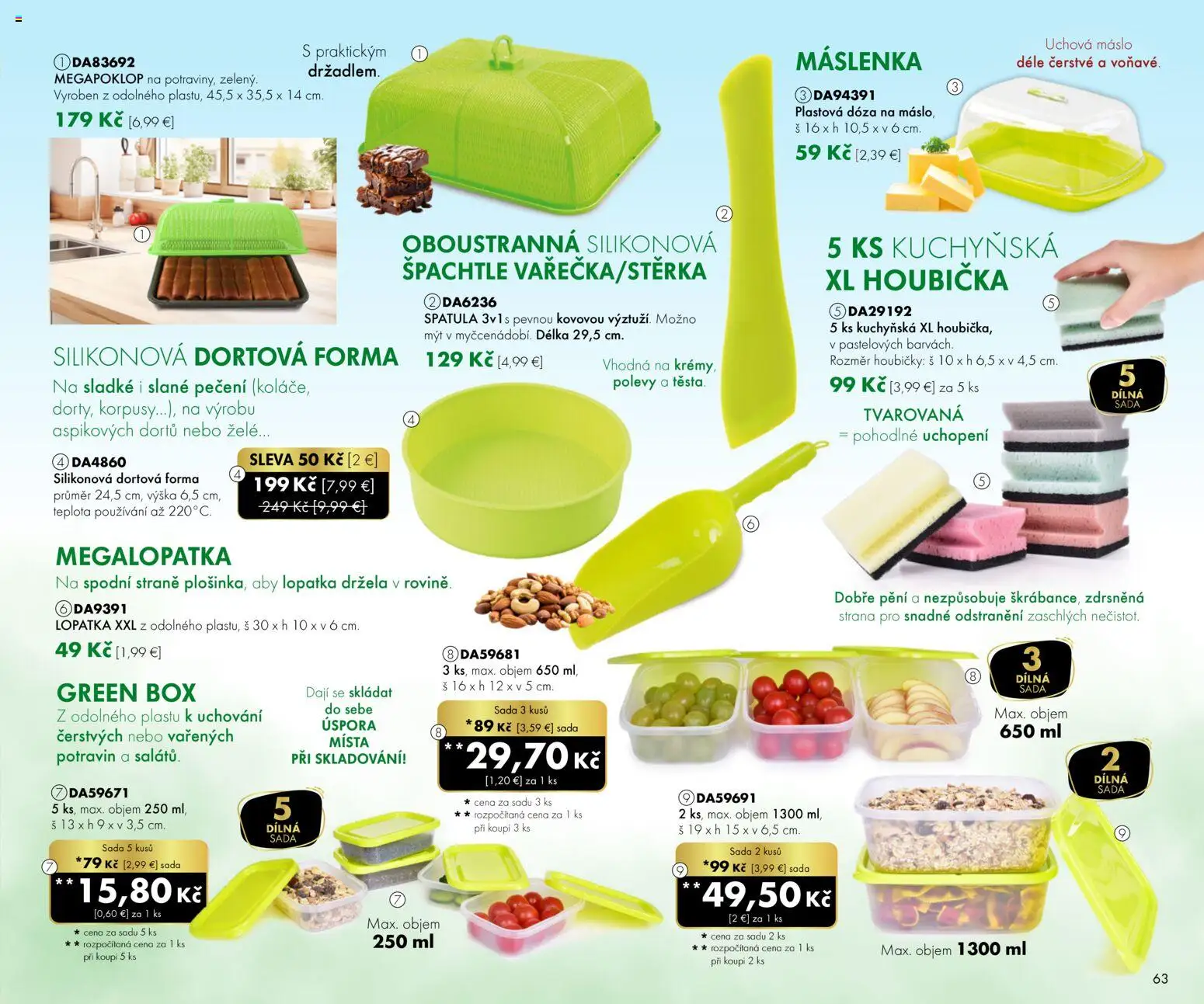 Nové Dedra akcie – leták je platný od 01.01.2026 | Strana: 63 | Produkty: Maslo