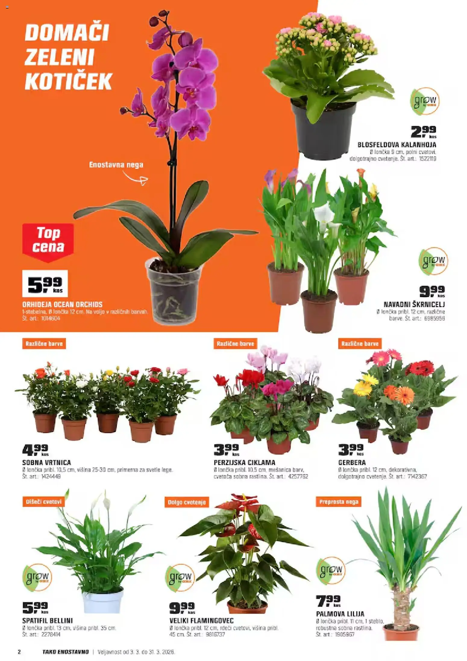 Novi OBI katalog ponudbe – veljaven od 03.03.2026 | Stran: 2