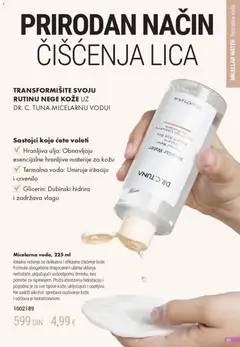 Farmasi katalog Decembar 2025 - pregled Farmasi kataloga - važi od 01.12.2025 | Strana: 65 | Proizvode: Voda