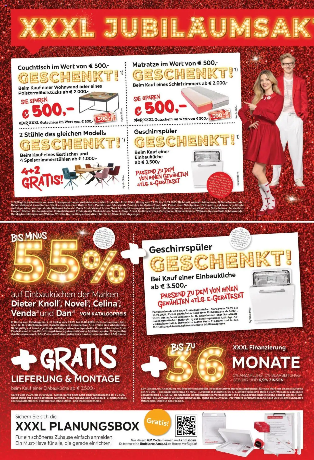 XXXLutz Österreichs Grösster Flohmarkt gültig ab 09.09.2025 | Seite: 2 | Produkte: Geschirrspüler, Matratze, Couchtisch