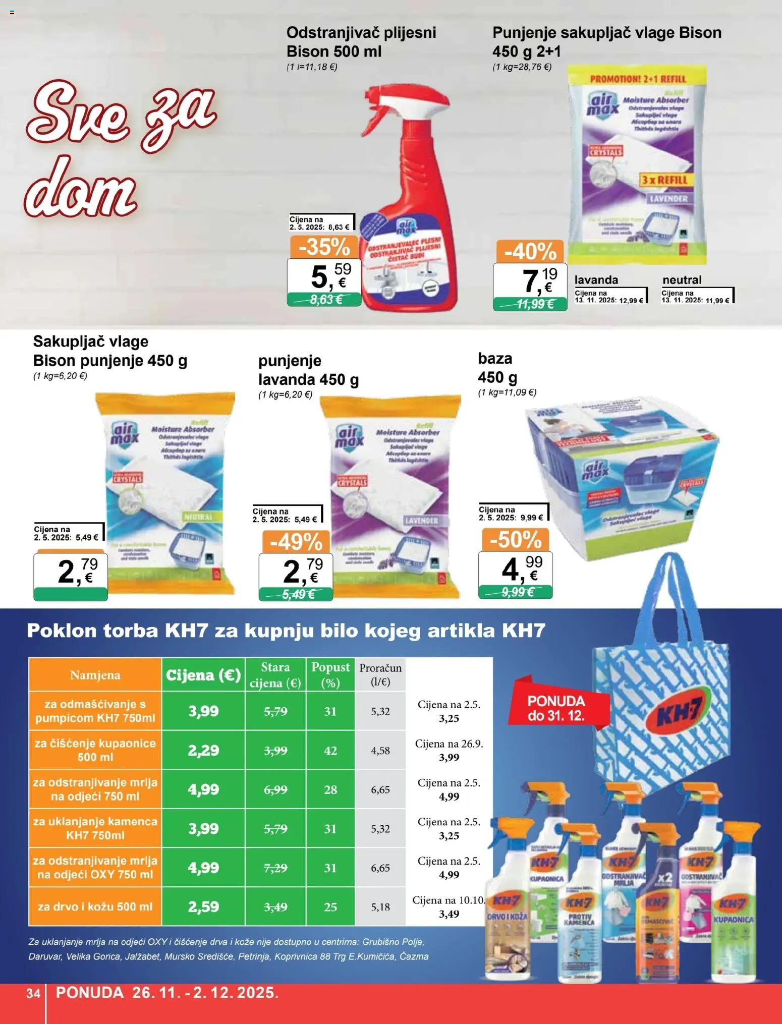 KTC katalog | vrijedi od 26.11.2025 | Stranica: 34 | Proizvodi: Kupaonica, Torba