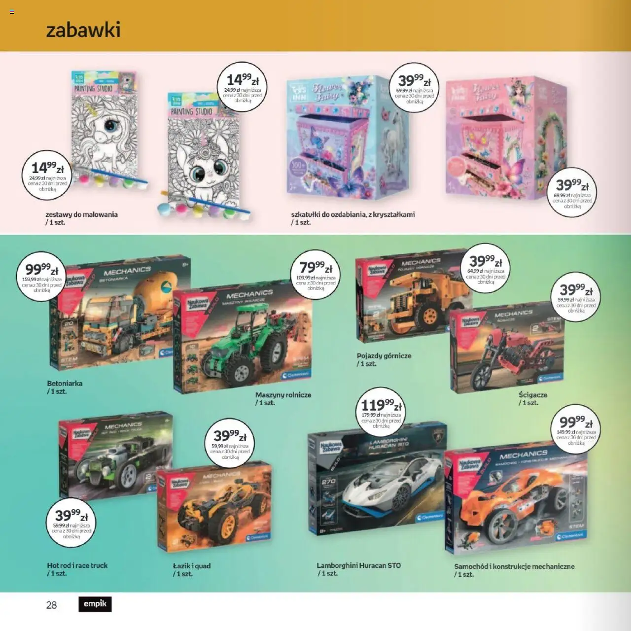 Empik promocje - Witaj w klubie wzorowo przygotowanych od 13.08.2025 | Strona: 28