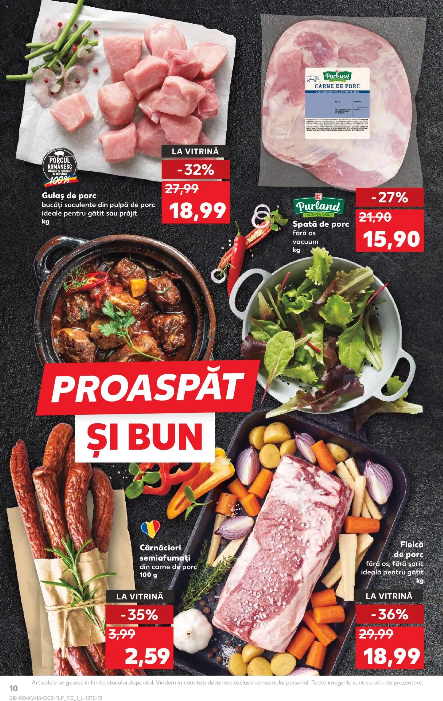 Kaufland RO akciós ujság - amely érvényes a következő dátumtól: 29.04.2026 | Oldal: 10