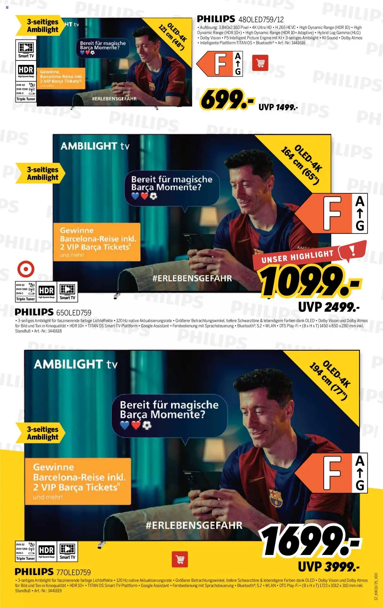 Medimax Prospekt 	 - gültig ab dem 09.08.2025 | Seite: 7 | Produkte: Philips, Smart TV, TV