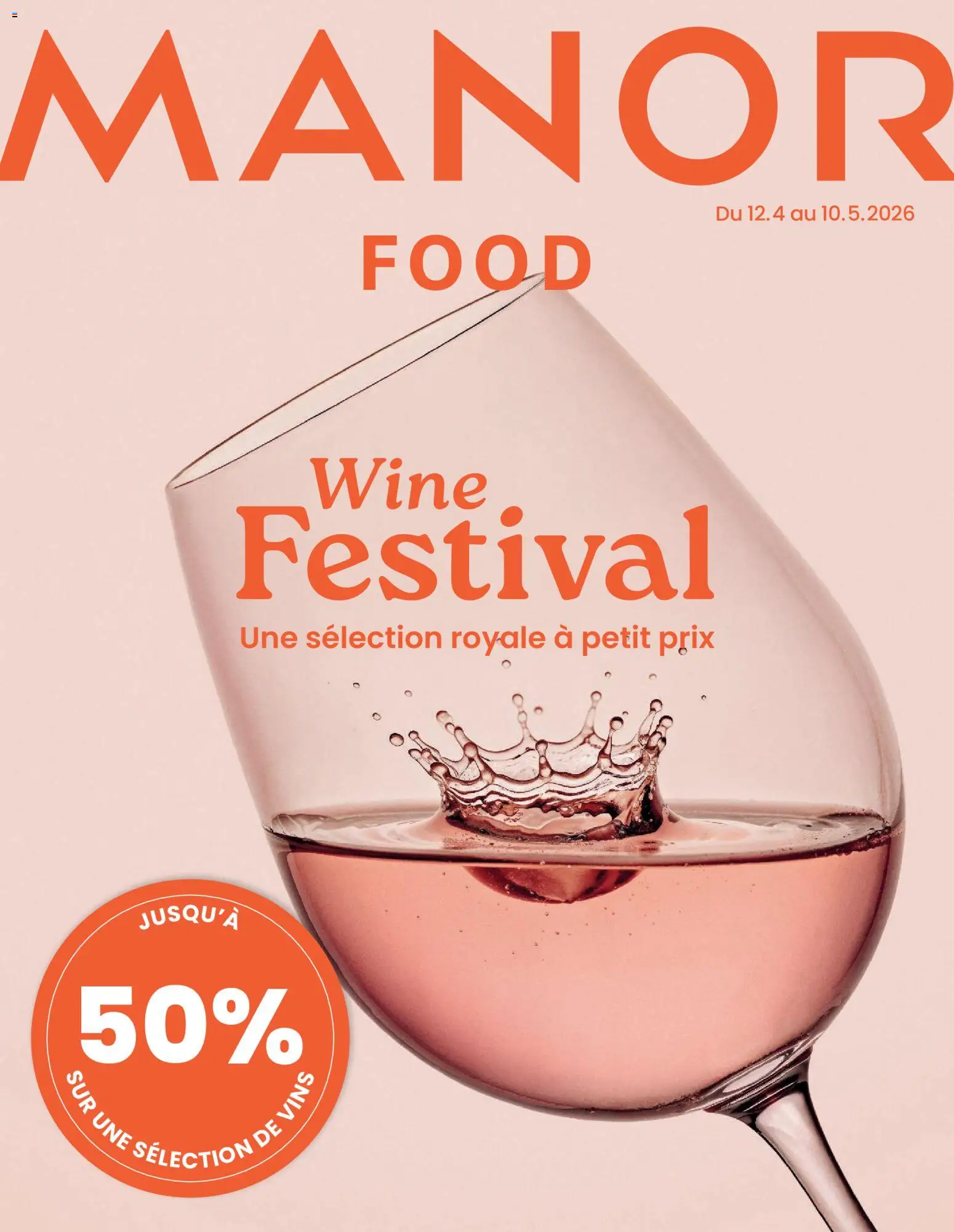 Manor aktionen Wine FR – gültig ab 12.04.2026 | Seite: 1